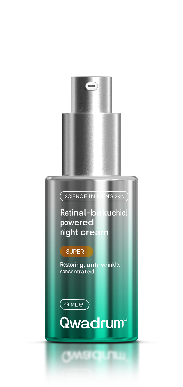 Retinal-bakuchiol powered night cream